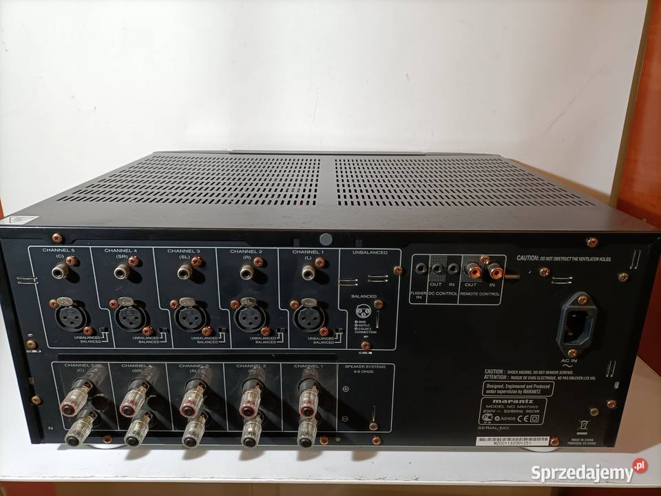 Wielokanałowy wzmacniacz Marantz MM7055