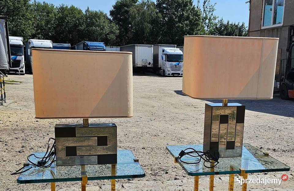 DESIGN Lampka projektu Philippe Jean lata 70 dolnośląskie