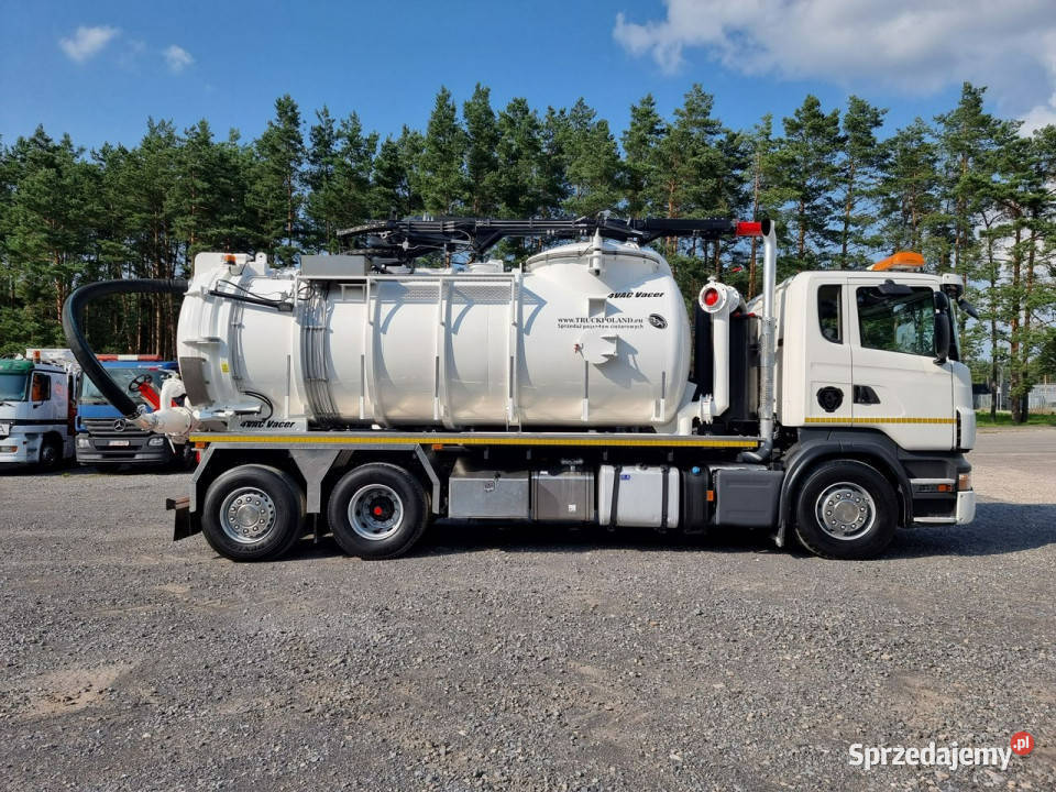 Scania Larsen 4 VAC Ładowarka próżniowa świętokrzyskie Daleszyce