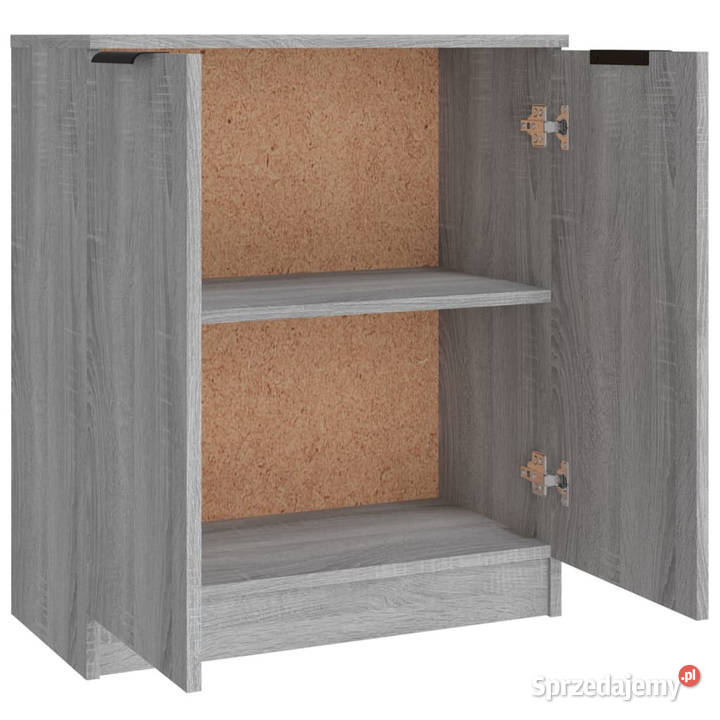 Szafki 3 szary dąb sonoma materiał Warszawa