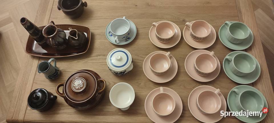 Piękna porcelana Pruszków Włocławek Fajans Porcelana i szkło