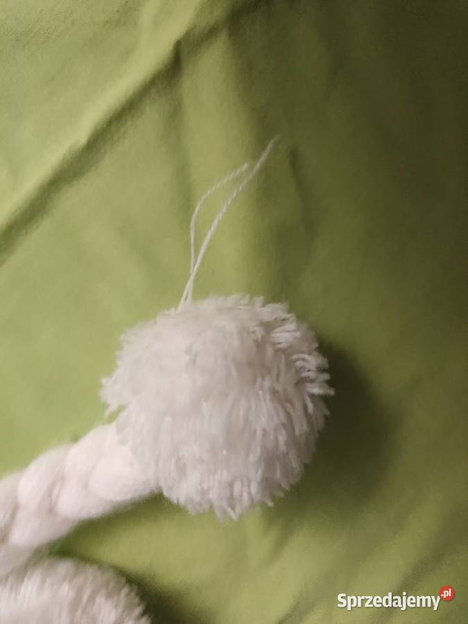 HiTec czapka dziergana pompony futerko zdobienia Otwock sprzedam