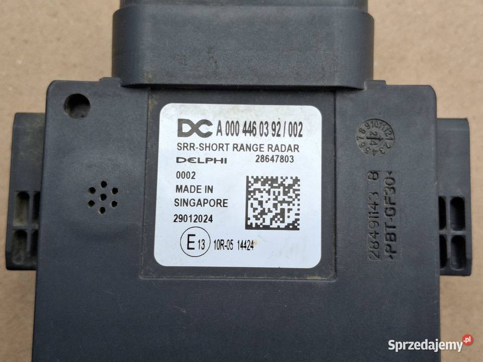 MERCEDES ACTROS MP4 RADAR SENSOR DISTRONIC sprzedam