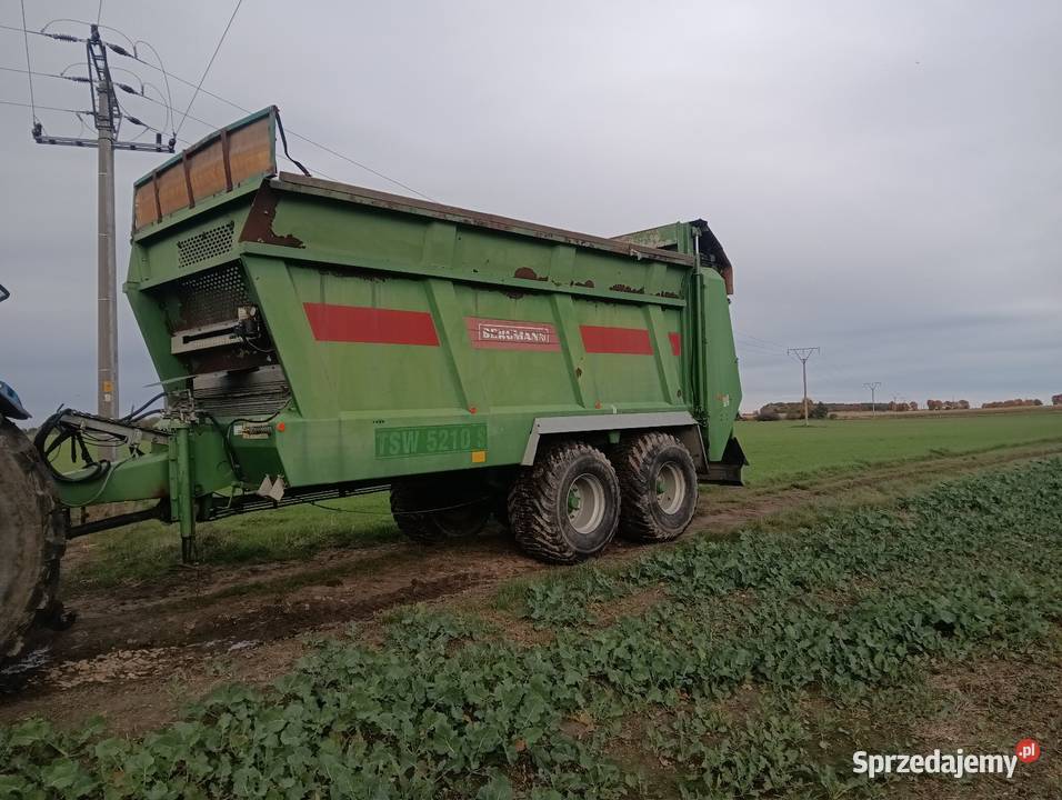 Rozrzutnik obornika Bergmann TSW 5210S talerzowy