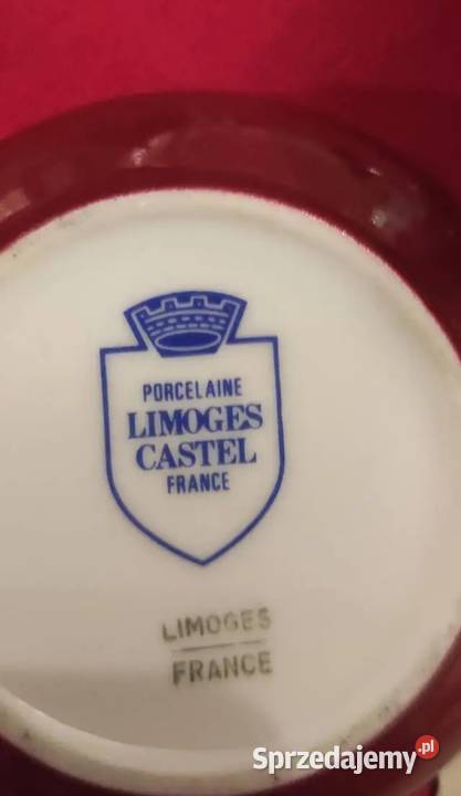 PORCELAINE DE LIMOGES FRANCE Romantyczne scenki Pabianice sprzedam