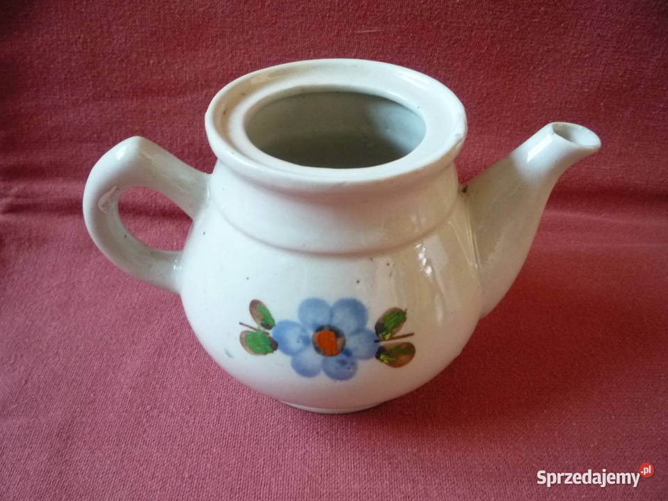 Bochnia Ceramika Naczynia Czajniczek Imbryk wielokolorowy Ceramika i szkło Szczecin