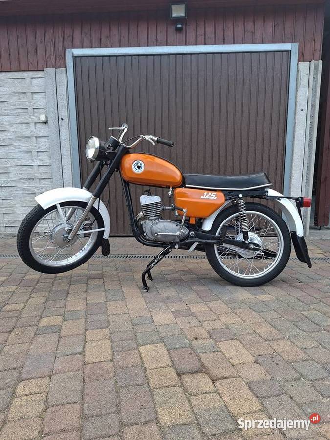 Wsk 125 pełnej odbudowie Piękny klasyk PRL 6KM