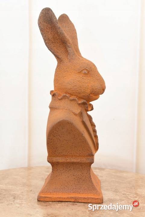 Popiersie Królika w Garniturze Królik Zając Rzeźby i figury