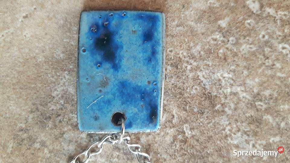Naszyjnik ceramiczny ręcznie wykonany mazowieckie Otwock