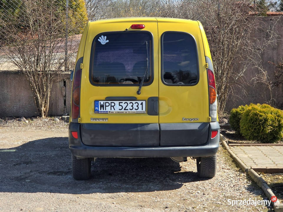 Renault Kangoo 14 benzyna56Salon Polska1 właść I benzyna Kętrzyn