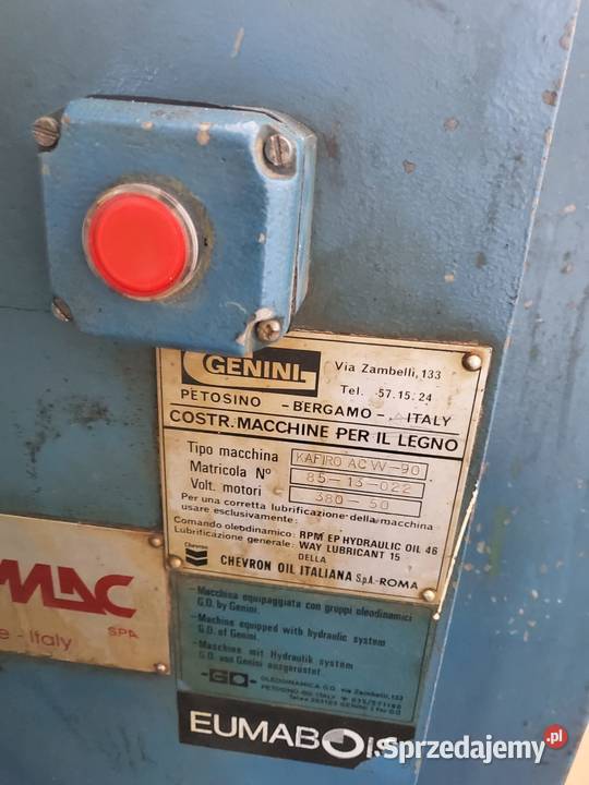 Kopiarkotokarka GENINI KAFIRO ACW 90 Karsin sprzedam