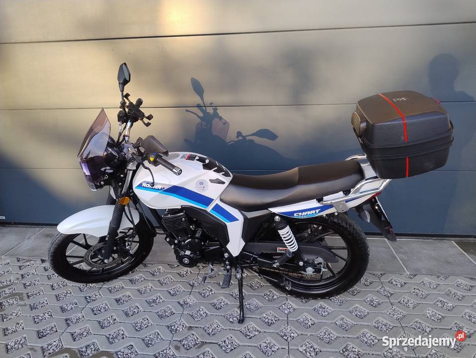 Romet Chart 125 Euro 5 2025 1470 nowy Kat B 125cm3 Motocykle, skutery, quady Kaputy sprzedam