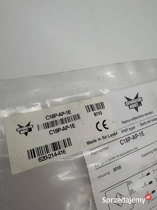 Automation Direct C18PAP1E Czujnik indukcyjny Warszawa sprzedam
