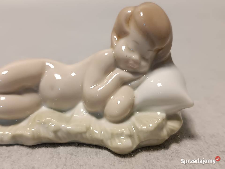 LLADRO Jezusek Jezus do szopki Boże Narodzenie Porcelana i szkło