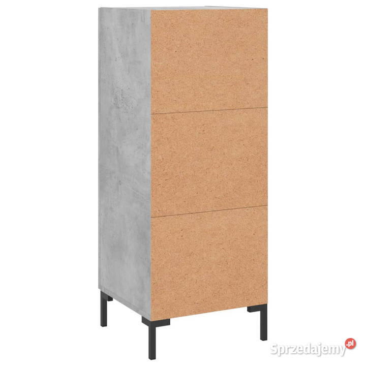 Szafka szarość betonu 345x34x90 materiał Warszawa sprzedam