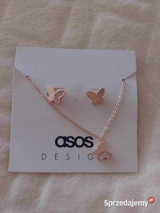 ASOS Zestaw biżuterii z Londynu naszjnijy Kraków sprzedam