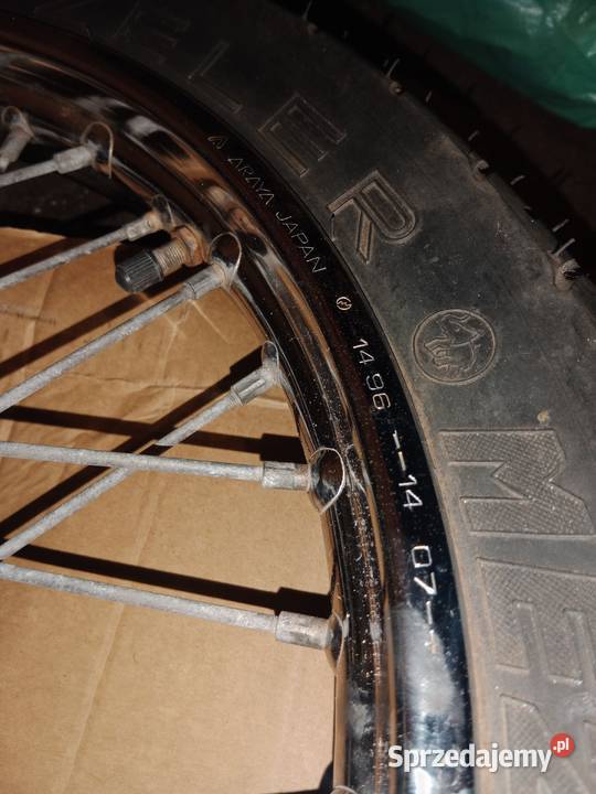 Yamaha sr 125 przednie koło felga tarcza Mieszkowice