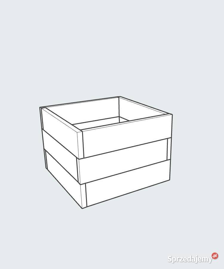 Podwyższone grządki betonowe Skrzynia na warzywa wielkopolskie