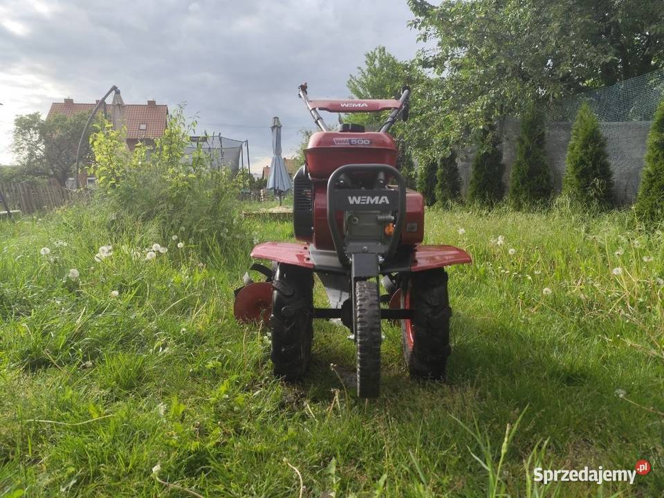 Glebogryzarka spalinowa WEIMA WM500 pług wielkopolskie