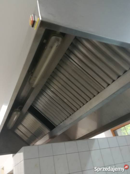 Okap kuchenny centralny stal nierdzewna Racibórz sprzedam