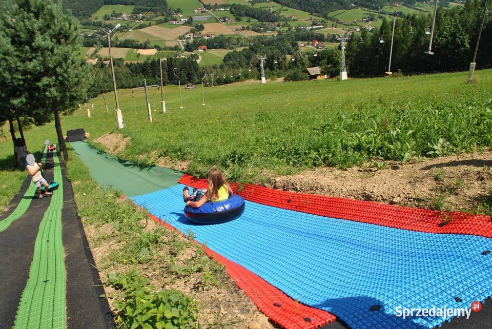 Pontony i siatka rozpędzajaca do długiej Wojakowa