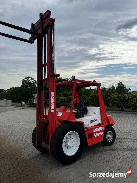 wózek widłowy terenowy MANITOU MCE25 przesuw Działoszyn