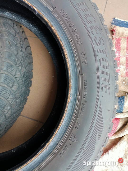 4 opony BRIDGESTONE 19565R15 195 Kielce sprzedam