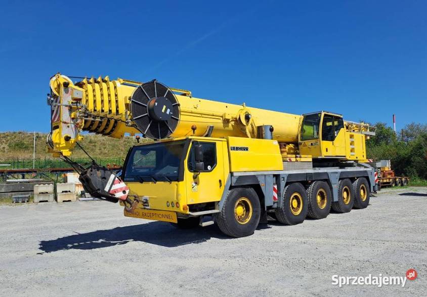 Żuraw samojezdny Liebherr LTM 113051 2008 130 t Poznań