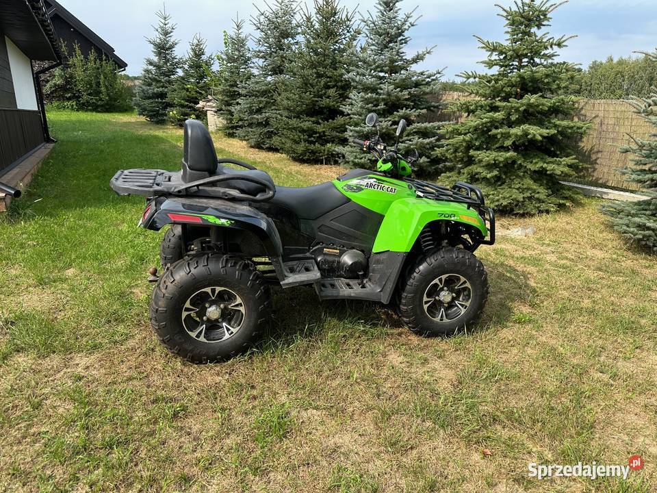 świetnego Quada Arctic cat dwuosobowego sprzedam bezwypadkowy