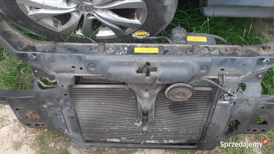 pas przedni z chłodnicami Hyundi Getz 11 benz 15 osobowe Dębno