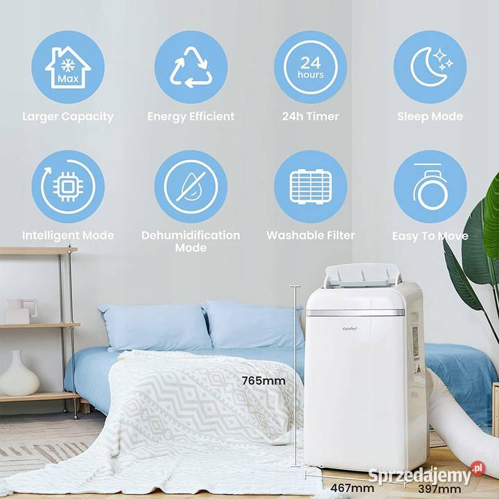 Klimatyzator przenośny Comfee Eco Friendly Pro Jadowniki sprzedam