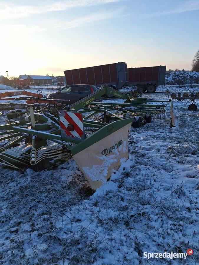 Zgrabiarki dwukaruzelowe pottinger krone Fella podlaskie Łomża