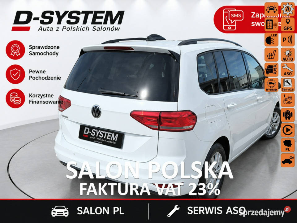 Volkswagen Touran 21 Salon Polska 20 Tdi 122 6 immobilizer podlaskie Białystok