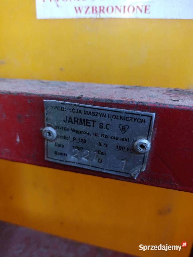 Opryskiwacz jarmet 300l Borowa - Sprzedajemy.pl