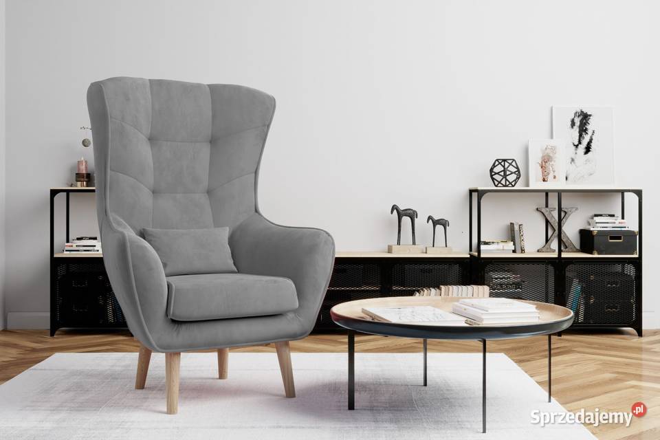Fotel tapicerowany wygodny nowoczesny Arti Wrocław