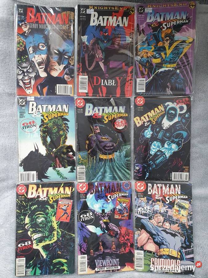 Batman zestaw 44 komiksów Gdynia sprzedam