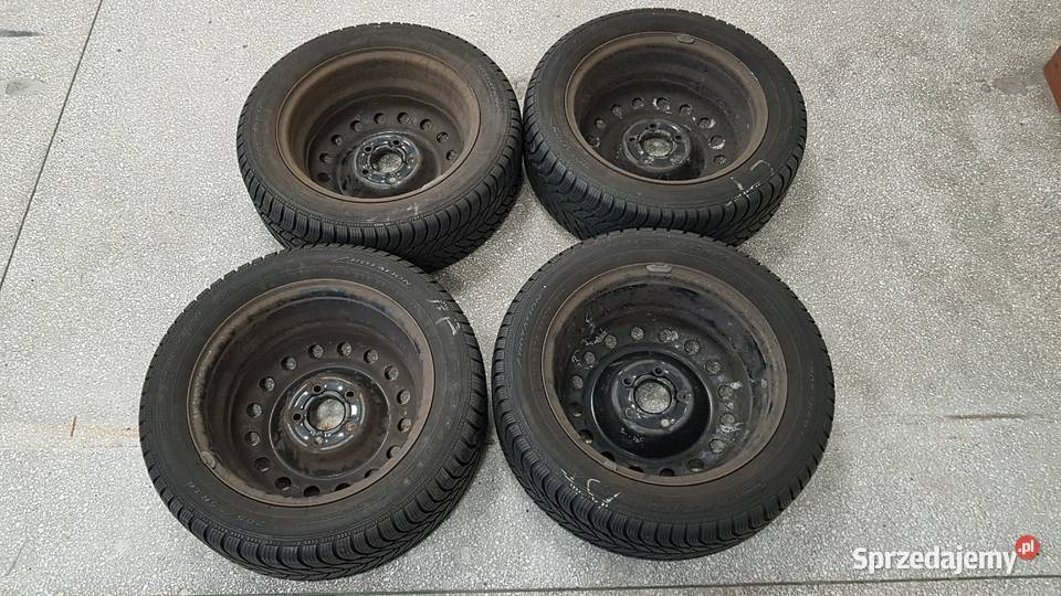 4 opony zimowe Dębica Frigo 2 z felgami 20555R16 55 śląskie Dąbrowa Górnicza sprzedam