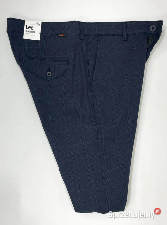 Spodnie męskie Lee Slim Chino Estate Blue W30 Lublin