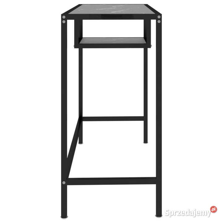 Biurko komputerowe czarny marmur 100x36x74 Warszawa sprzedam
