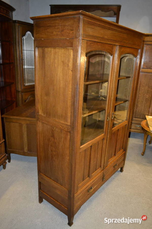 witryna secesyjna fazy dąb Będzin