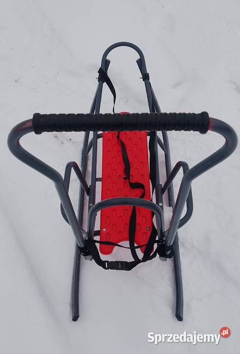 Sanki metalowe z uchwytem Sanki Augustów