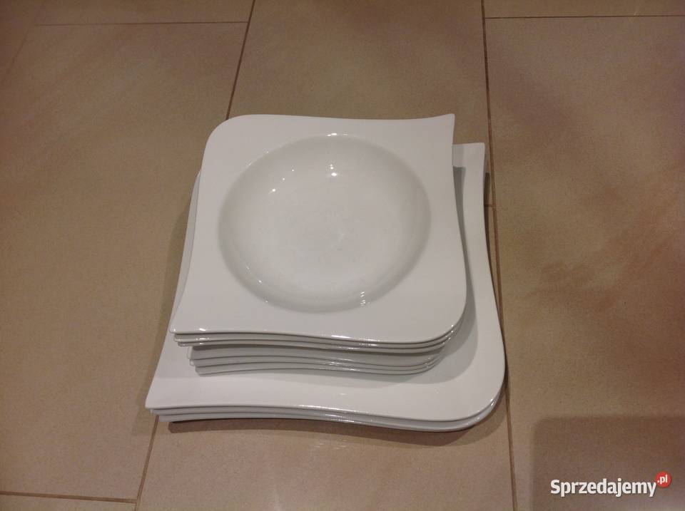 Talerze Biała Porcelana RITZENHOFF BREKER biały Nowa Sól