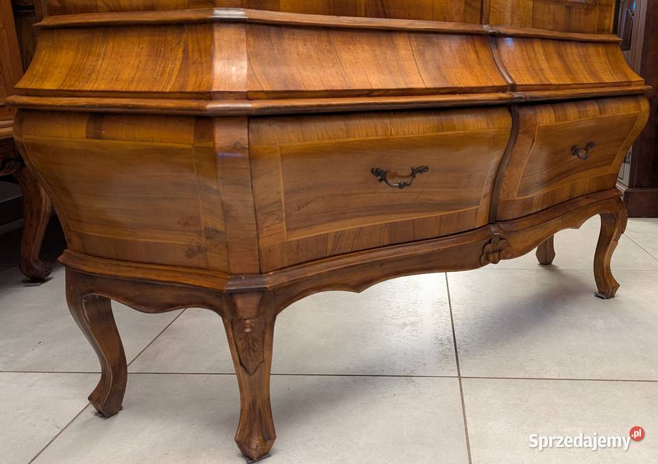 Włoska witrynaserwantka ludwikowska śląskie Dąbrowa Górnicza