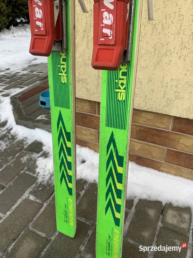 Narty Vlkl Volkl RS SUPER P9 vintage niemieckie podkarpackie Jasło