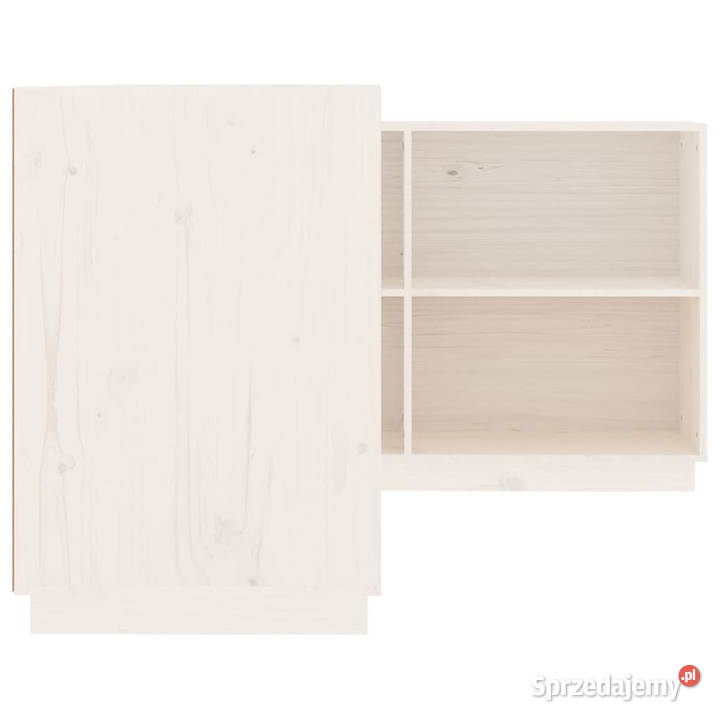 Biurko białe 110x50x75 lite drewno sosnowe Warszawa