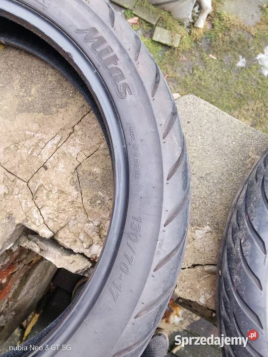 Opony motocyklowe 1307017 i 1008017 Przyszowice