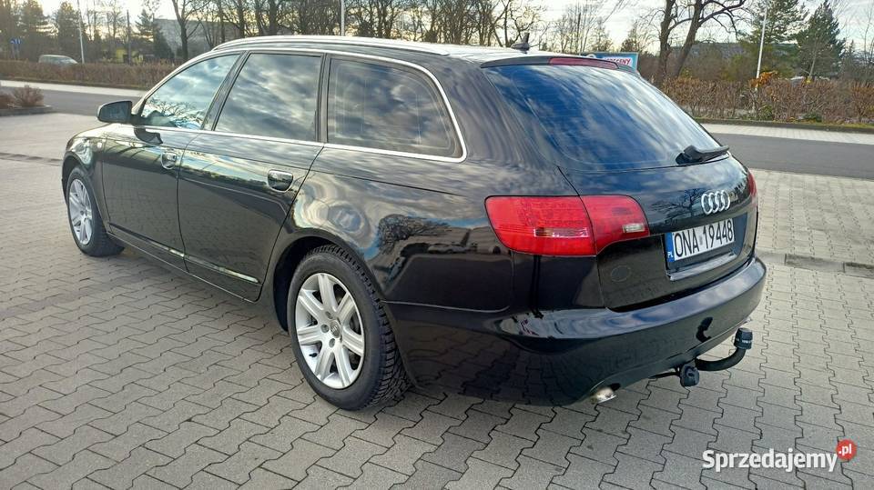 Audi A6 C6 27 TDI kombi zadbane relingi dachowe Opole