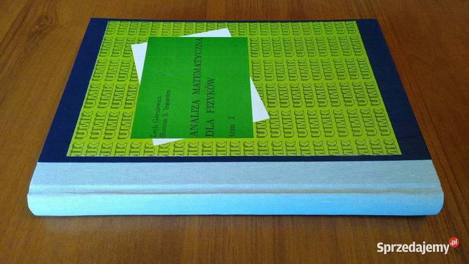 Analiza matematyczna fizyków 2 Lech Górniewicz Książki naukowe i popularnonaukowe Gdańsk
