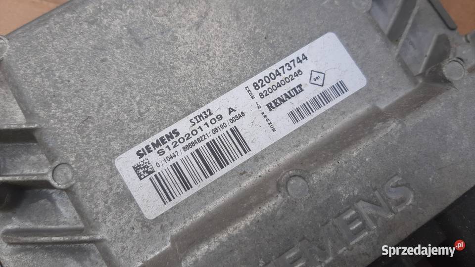zestaw startowy clio II lift fl siemens Zestawy naprawcze Dębno sprzedam