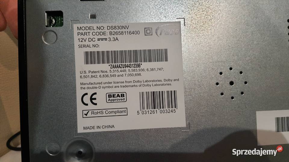 Dekoder tuner Viasat HD Pace DS830NV HDMI